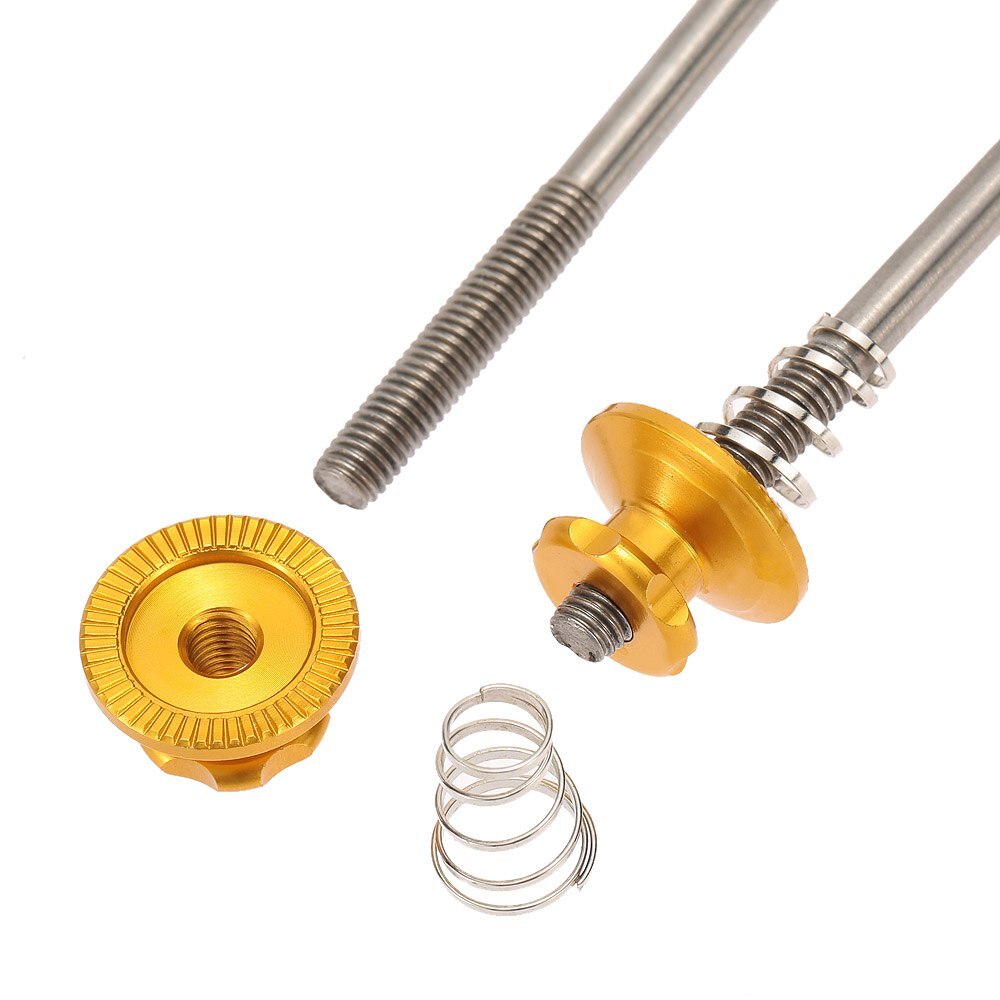 Lixada 2Pcs/lot Ultralight Bicycle Skewers Quick Release Titanium Axle QR Skewer Mountain Road Bike MTB Wheel Hub Skewers