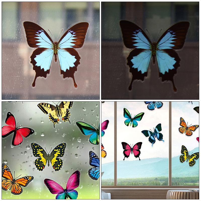 1 Set Prevent Bird Strikes Window Clings Anti-Collision Window Clings