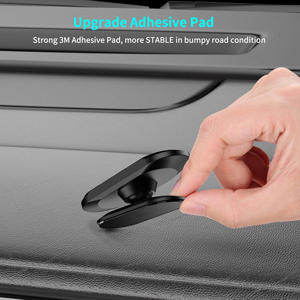 Magnetic phone holder Navigation bracket for car Dashboard Mini Strip Shape Stand 360° rotation Magnet GPS Car Mount for iphone