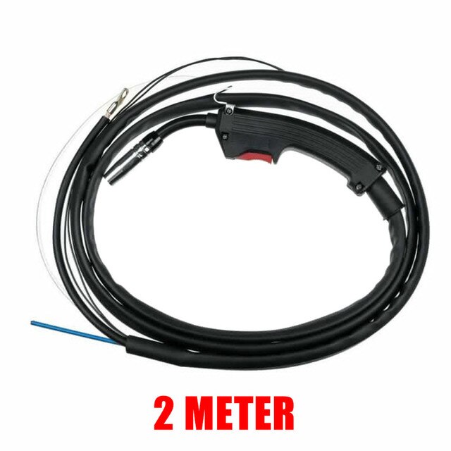 Durable MIG Welding Torch 14AK Electric M14 Nylon + Plastic Replacement: 2m