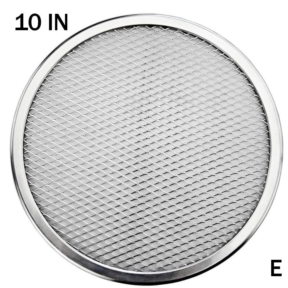 6/7/8/9/10 inch zeef bakvorm pizzaplaat gaas naadloos scherm bakvorm bakgereedschap keukennet bakvorm bakmetaal  d1 h 8: 10 maten