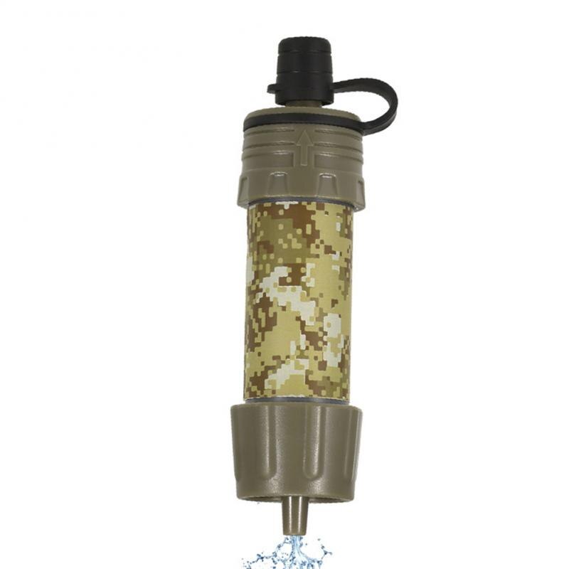 Outdoor Nood Waterzuiveraar Water Filter Stro Filtratie Systeem Purifier Voor Reizen Camping 캠핑 용품: 08