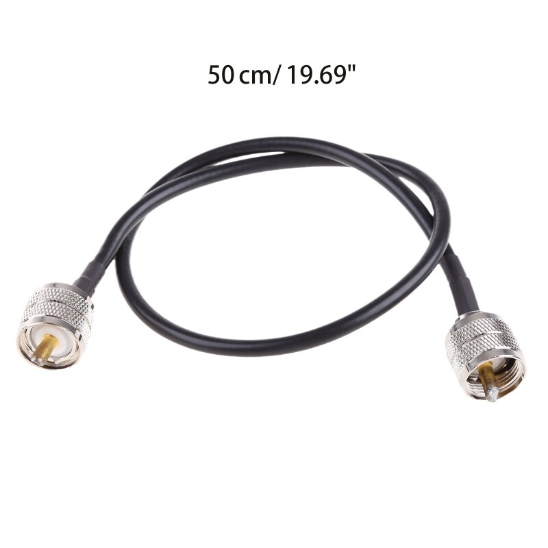 UHF (PL259) Male to Male Jumper Cable for Antenna Analyzer Dummy Load SWR Meter N0PB
