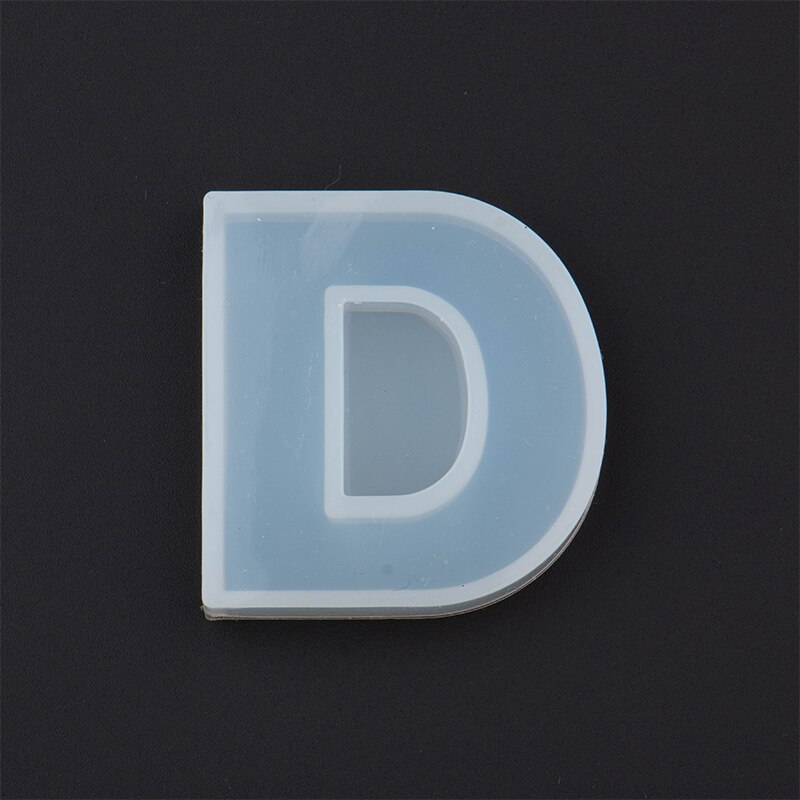 Digital English Alphabet Epoxy Resin Molds Mixed Style Silicone Casting Molds For DIY Jewelry Making Findings Supplies Component: D