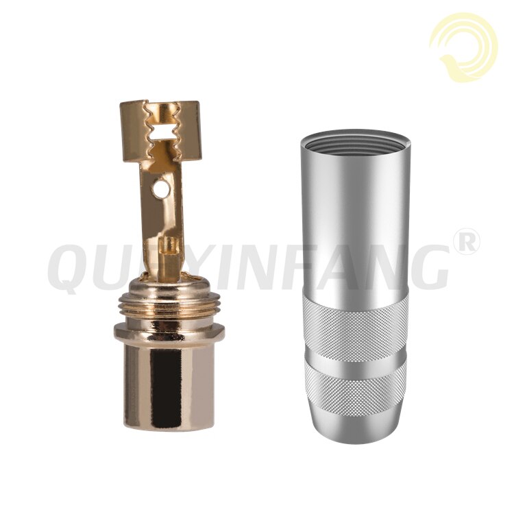 QUEYINFANG TV Plug Copper shell Television Male Plug TV Terminal Antenna Connector Straight TV Plug TV male Connector