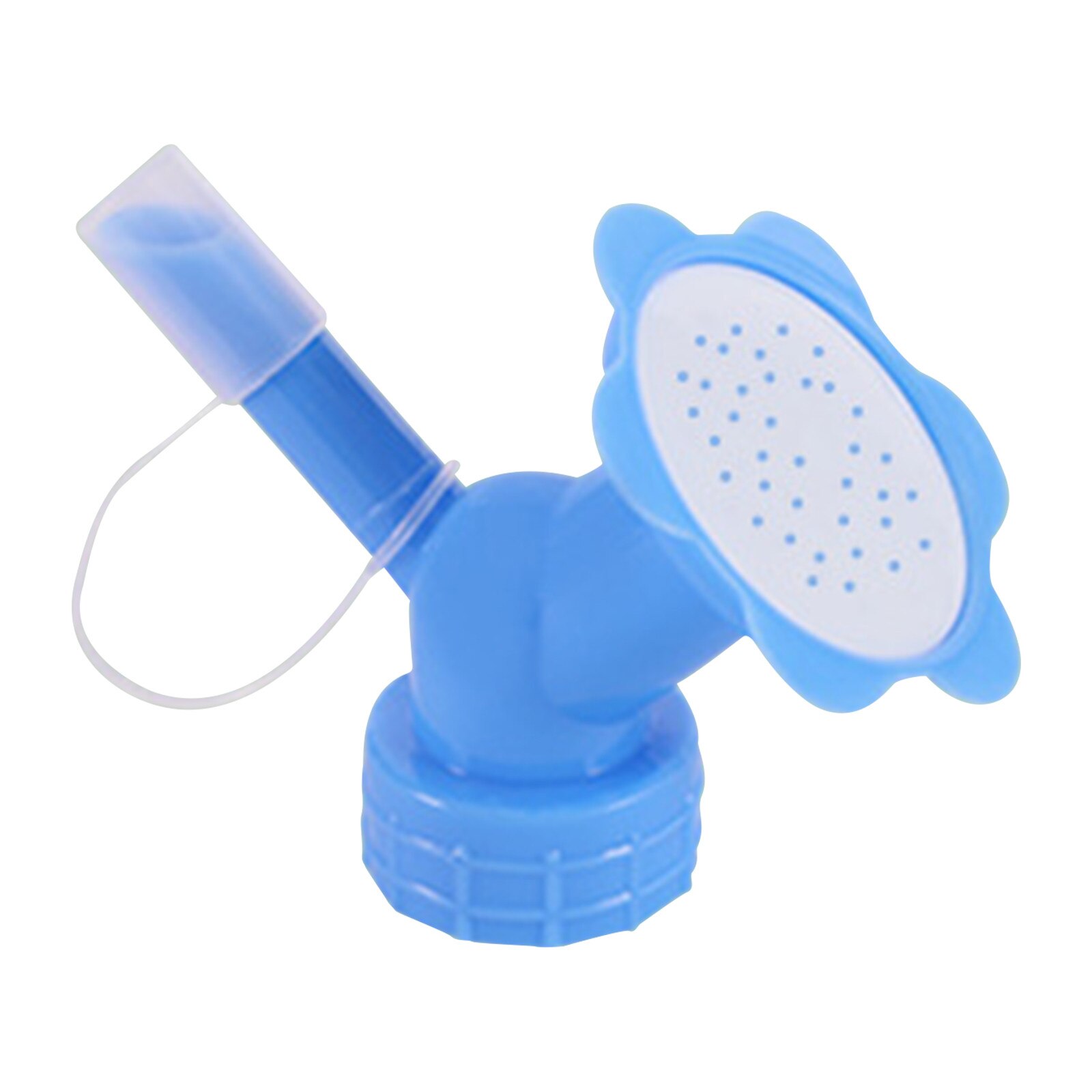 2 In 1 Garden Sprinkler Nozzle For Watering Can Plastic Sprinkler Irrigation Shower Head Indoor Waterers Garden Tool: Blue