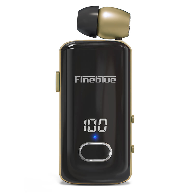 Fineblue F580 Draadloze Koptelefoon Bluetooth 5.3 Intrekbare Draagbare Headset Gesprekken Herinneren Trillingen Sport Run Hoofdtelefoon F920 F520: WHITE