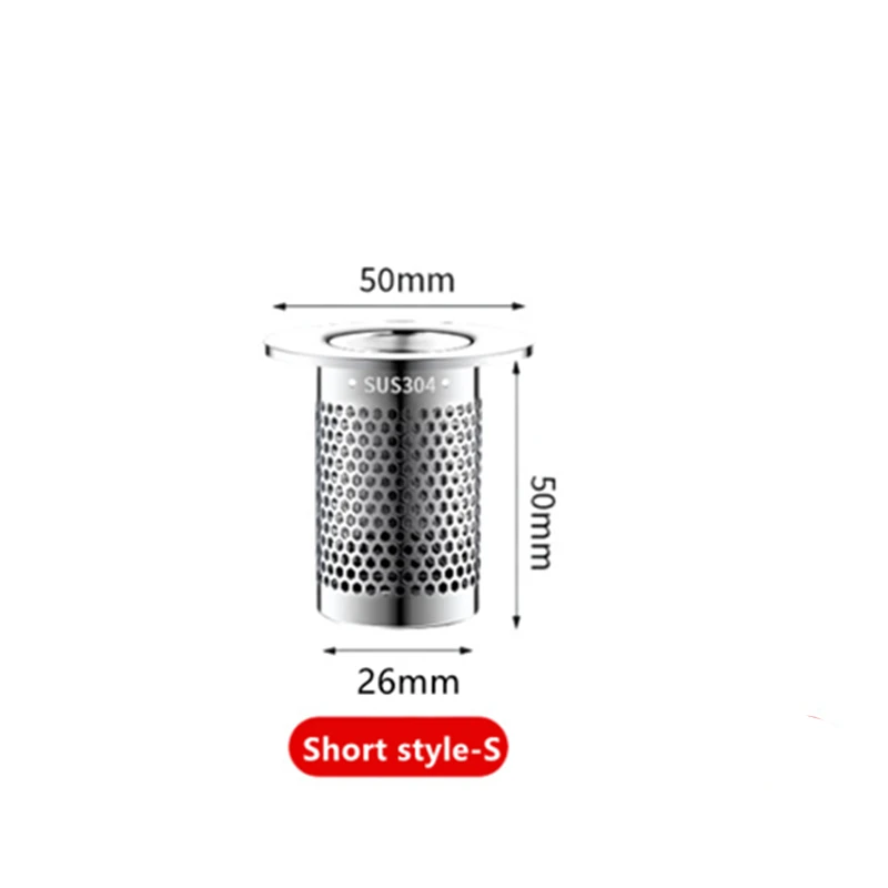 Roestvrijstalen gootsteenfilter Mesh Afvoerputje Filter Mesh Aanrecht Anti-verstopping Filter Badkamer Haarvanger Gootsteenaccessoires: Groen Brons