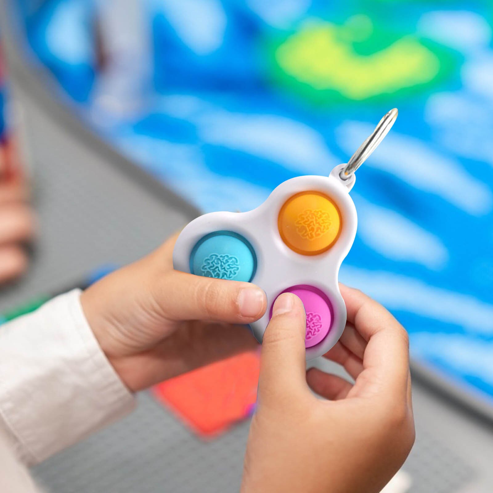 3Pcs Sstress Relief Fidget Speelgoed Fidget Speelgoed Pack Zintuiglijke Speelgoed Intelligentie Ontwikkeling Training Vroege Onderwijs Eenvoudige Kuiltje Speelgoed