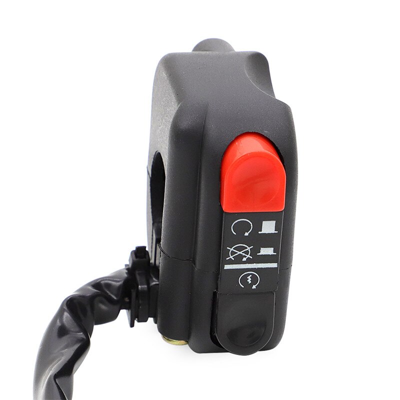 Motorcycle Start Stop Kill Switch + Starter Button Track Bike for 22mm Handlebar Switch ATV UTV Starter Kill Button Switch