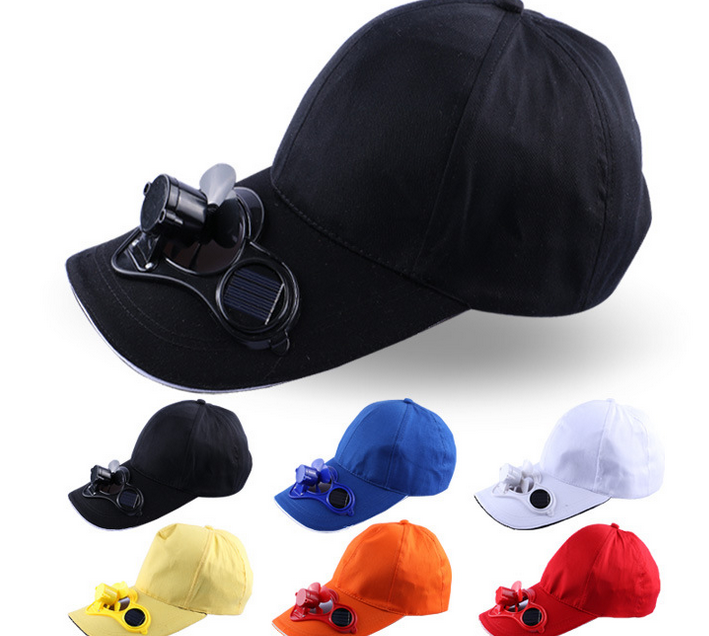 Gorra con ventilador Solar para verano, gorro de pesca con ventilador Solar, para deportes al aire libre, ciclismo, refrigeración, gorra de béisbol, deporte, viajes al aire libre