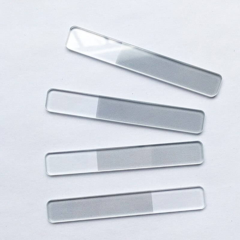 Professionele Duurzame Nano glas nagelvijl buffer blok Shiner Manicure Bestanden Nail Art Nagellak Nagels Accessoires blok vijl