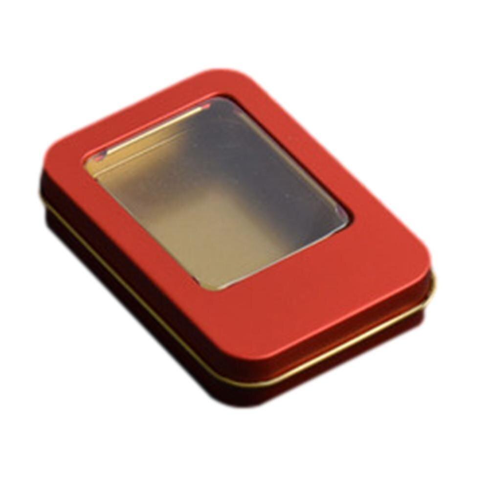 U Disk Verpakking Usb Flash Box Ring Sieraden Houten Opslag Verpakking Opslag Kaart Tin Blik Box Geheugen m1O9: D