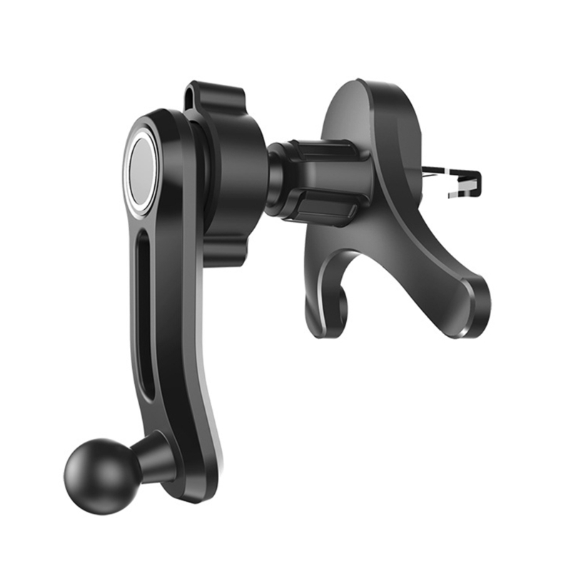 17mm Ball Head Base Auto Air Vent Clip Vervangen voor magnetische autotelefoonhouder Dashboard Ondersteuning Stand Mobiele telefoonaccessoire