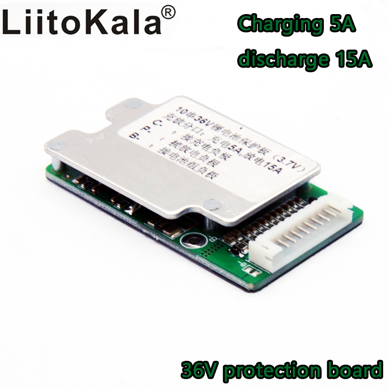 E-bike batterij 10S 36V Li-Ion Lithium Mobiele 40A 18650 Batterij Bescherming BMS PCB Board Balance