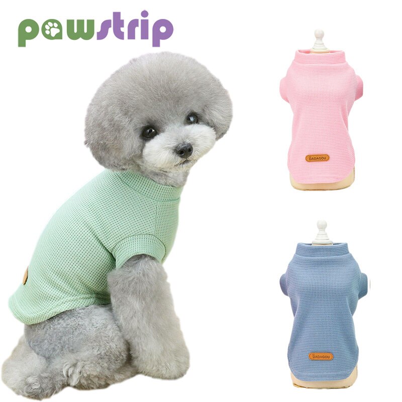 Lente Zomer Hond T-shirt Ademend Honden Shirt Eenvoudige Puppy Vest Voor Chihuahua Pomeranian Kleine Honden Kostuum Ropa Para