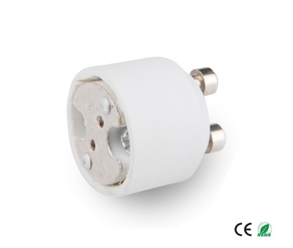Gu10 to MR16 Light Socket adapter Gu10 to MR16 lamp holder converter, CE Rohs,Physically Change the Contact