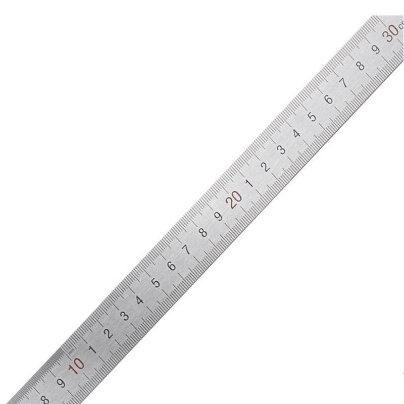 30cm Straight steel ruler Office School Supplies E... – Grandado