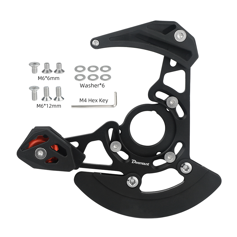 Guide de chaîne de vélo, capteur de chute, ISCG 03 ISCG 05 BB, support de vélo vtt, roue à chaîne 1 vitesse 32-38T, 1x système, plaque de protection de plateau: Violet