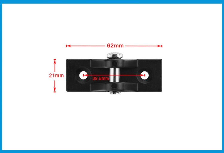 Kayak Canoe Dinghy Nylon Deck Hinge Mount with Quick Release Pin Bimini Top Fitting Boat Cover Bimini Sprayhood Canopy