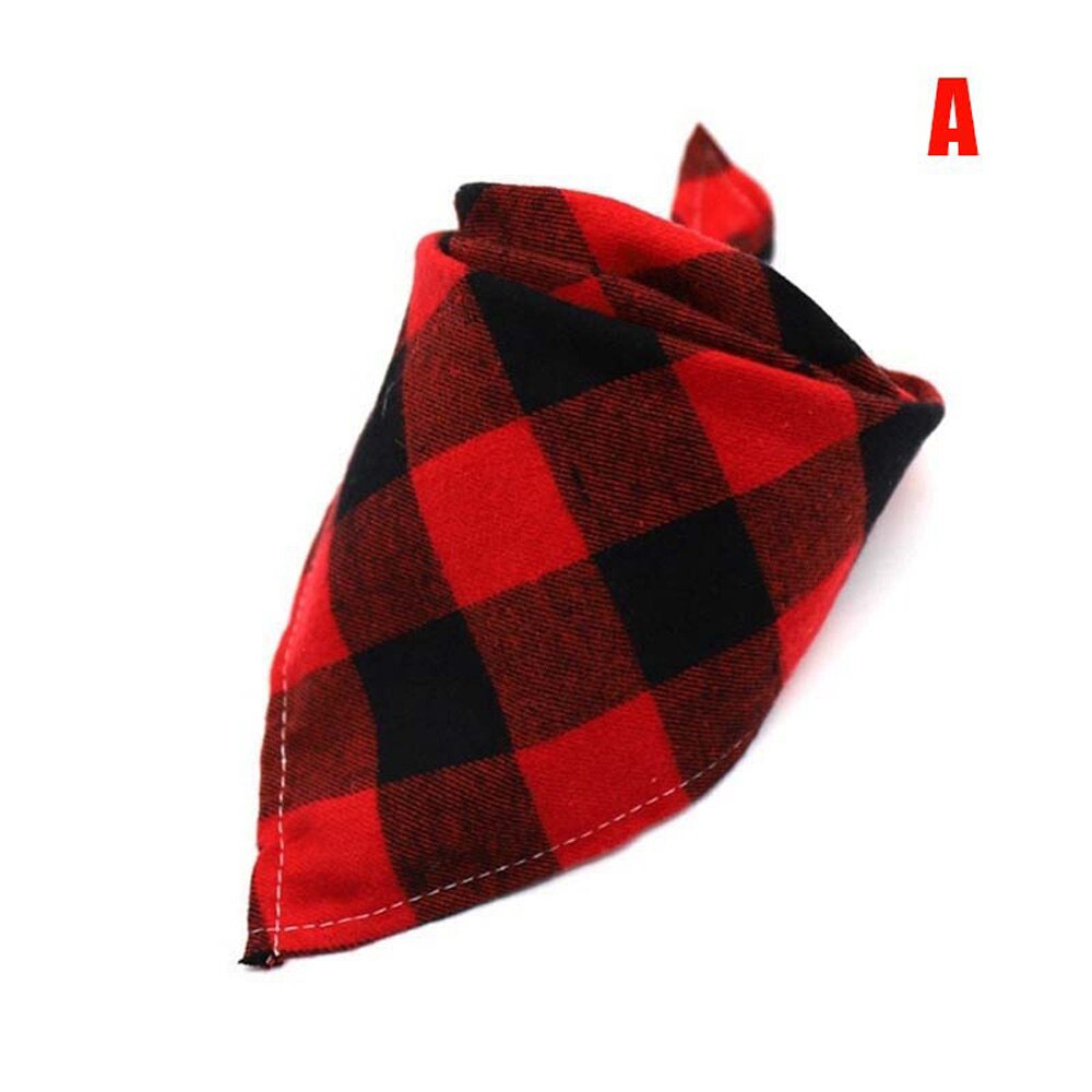 Dog Bandana Christmas Dog Collar Scarf Bib Grooming Accessories Triangular Collars Christmas for Pet Dog Col: A