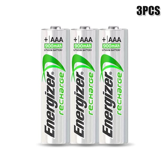 PKCELL AAA Rechargeable Batteries – NiMH 1.2V 300mAh – 4-Pack, Button Top – For Solar Lights - View #4