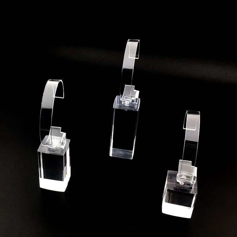 Acrylic transparent watch display rack watch display bracket watch bracket jewelry shooting props C-ring seat
