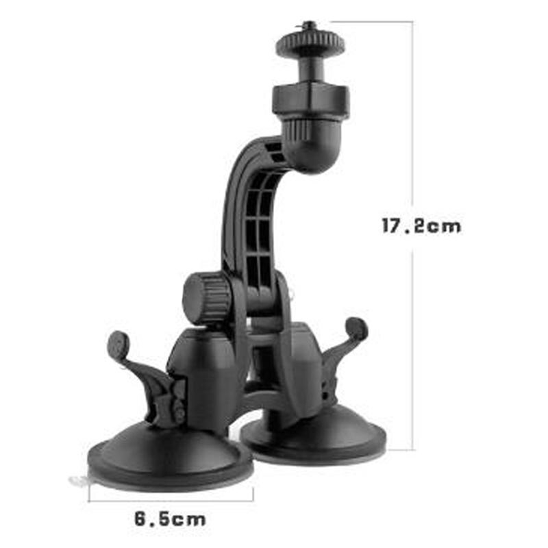 Ventosa de coche para Xiaomi Yi 4k Go Pro, soporte con ventosa automática para Hero 5 4 Sjcam Sj4000, accesorios de Cámara de Acción: Default Title
