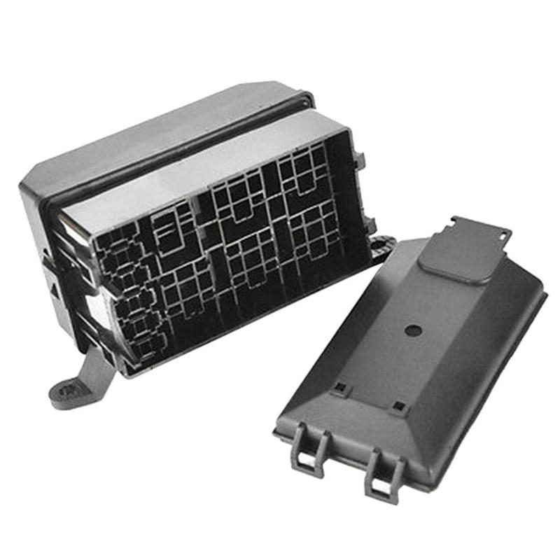 Caja de fusibles Universal para coche, CC de 12V, relé de 6 vías y caja de fusibles de 6 ranuras para vehículos y automóviles, bloque de portafusibles con terminales,