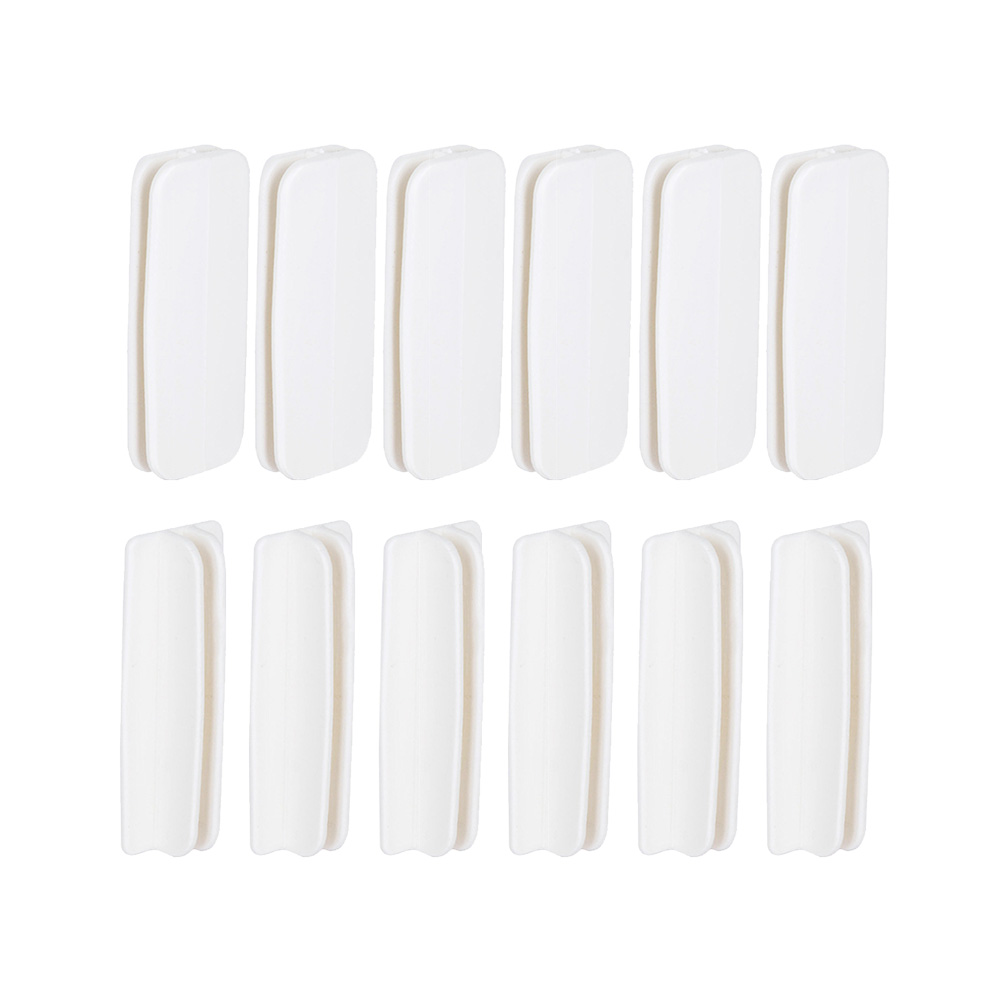 1 ensemble réglable clins tiroir diviseur cloison rangement organisateur garde-robe placard séparateur pour sous-vêtements chaussettes ceinture bureau: WHITE