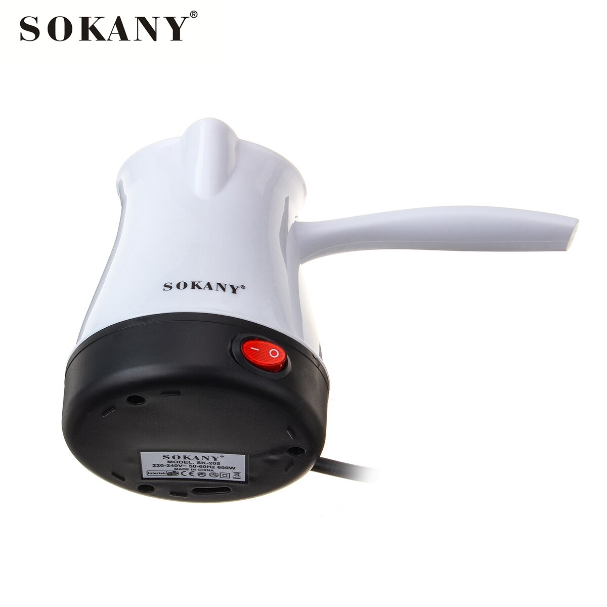 Sokany 220v máquina de café elétrica mini portátil máquina de café cafeteira cafeteira peru leite café expresso para o presente