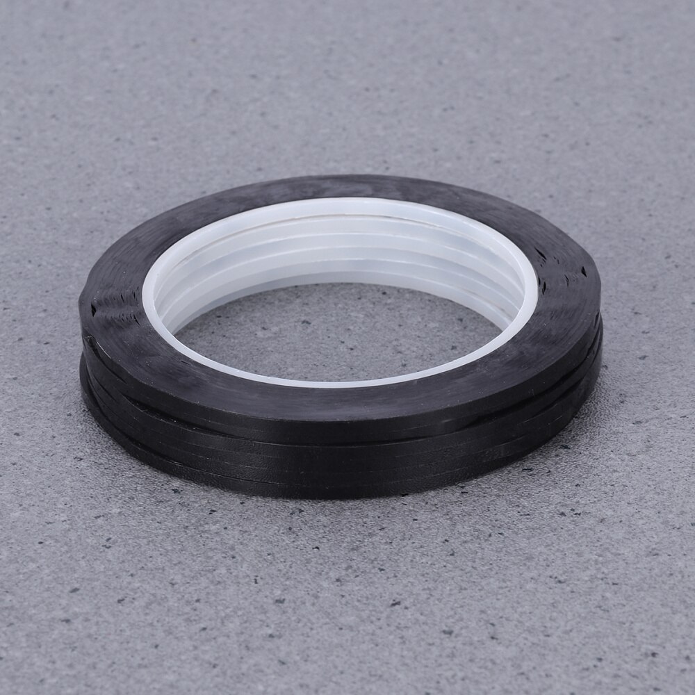 6 Pieces 3mm Width Whiteboard Gridding Tape Grid Marking Tapes Self Adhesive Chart Tapes Artist Tape (Black)