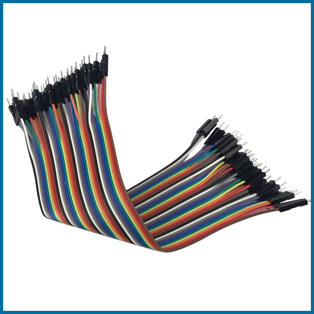 S ROBOT Dupont Cable Raspberry Pi 3 Jumper Wire Male to Male Dupont Line with 20/30cm for Orange Pi Plus 2 for Breadboard RPI147