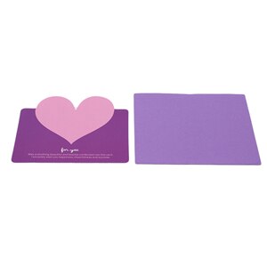 Love Heart Card I Love You Birthday Valentine's Day Greeting Heart Message Card Wedding Guest Cards: Style 5