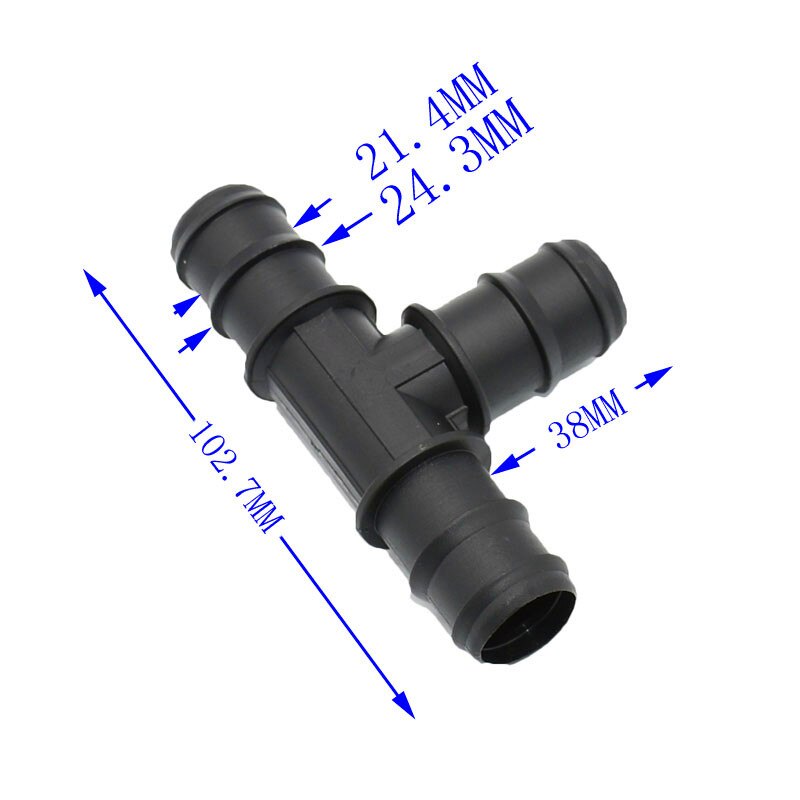 Wxrwxy – connecteur de tuyau en té, séparateur d'eau de jardin, irrigation, 20 pièces, 25mm