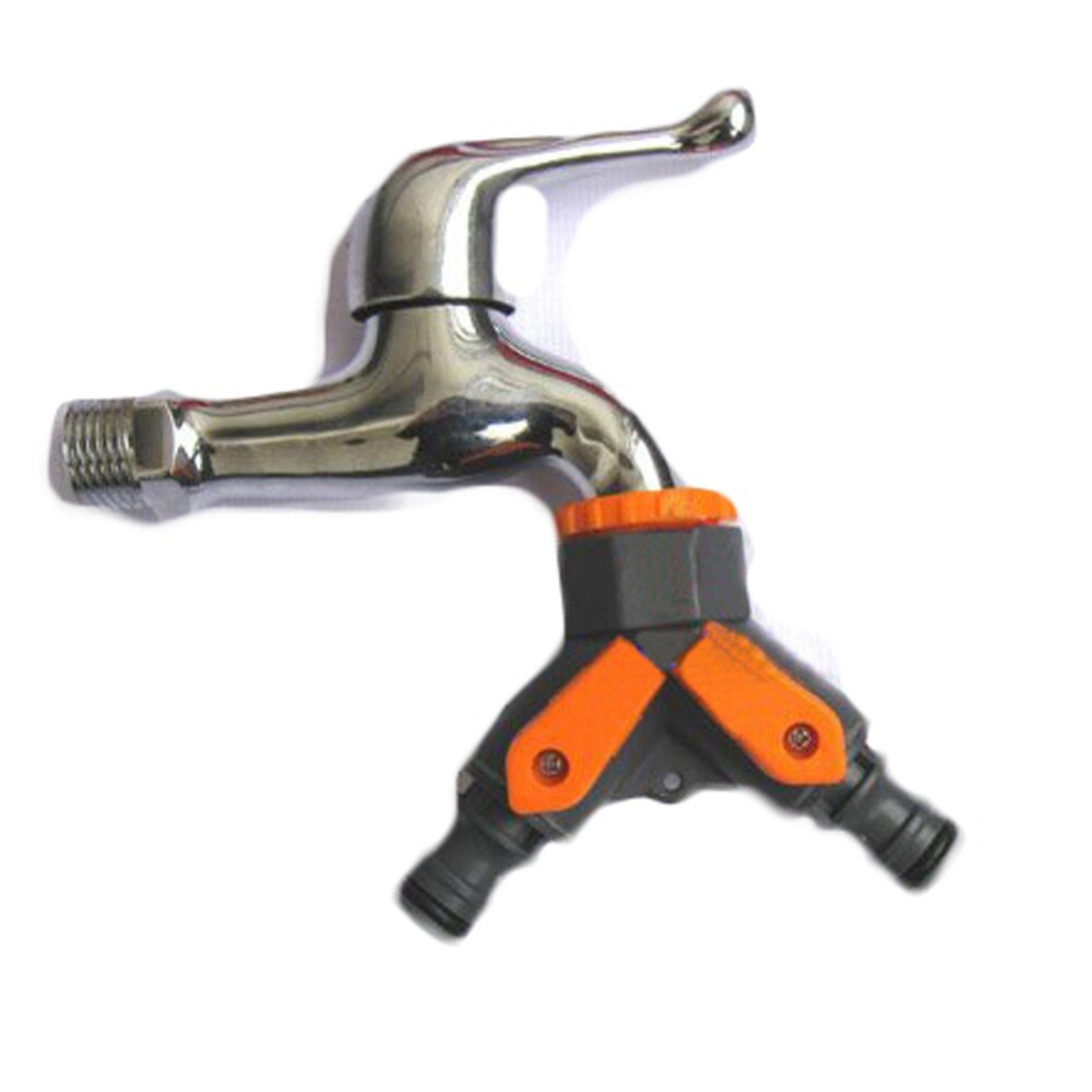 1/2 "zu 3/4" Y Ventil Stecker Standard wasserhahn Adapter Garten Bewässerung Bewässerung Splitter Landwirtschaft Rohr passend zu 1 Stck