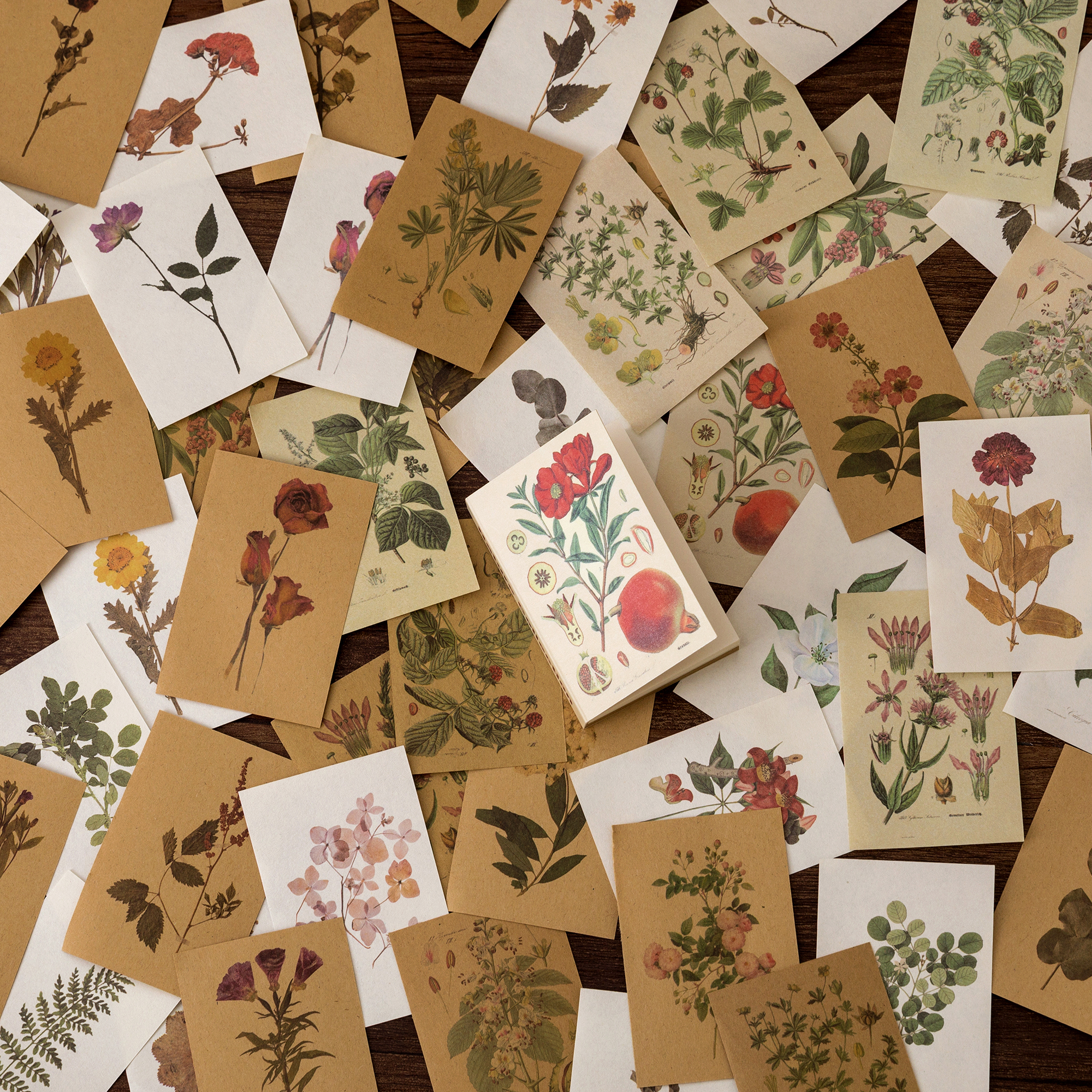 Mini papier décoratif Vintage noir et blanc pour livre, fournitures de papeterie pour Scrapbooking, livre de poche, 80 pièces/lot: B