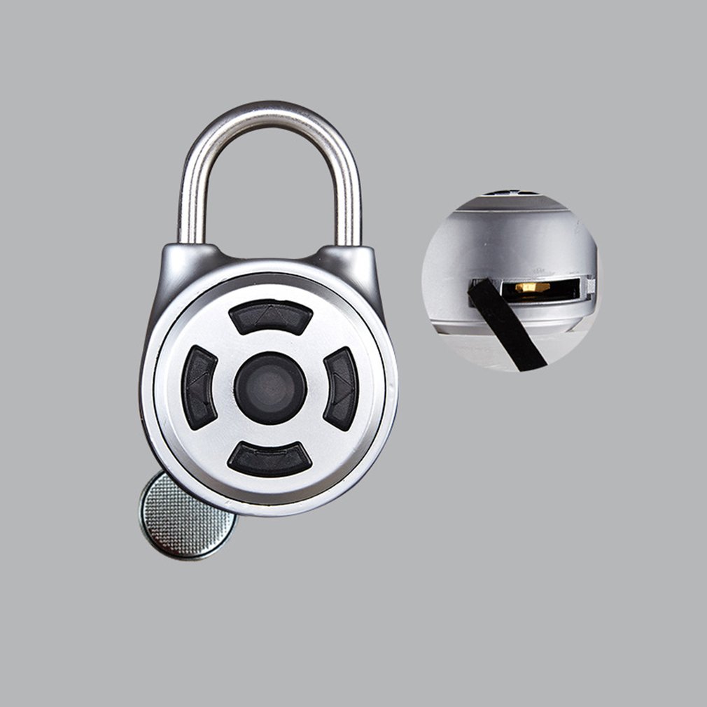 PasswordElectronic Intelligent Bluetooth Fingerprint Password Padlock Home Door App Remote Management Mobile Phone Unlock