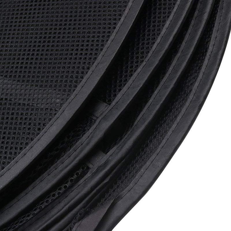 8 Layers Dry Net Herb Herbal Rack for Buds Compartments Foldable Hanging Flowers Hydroponic Plant 8(black)