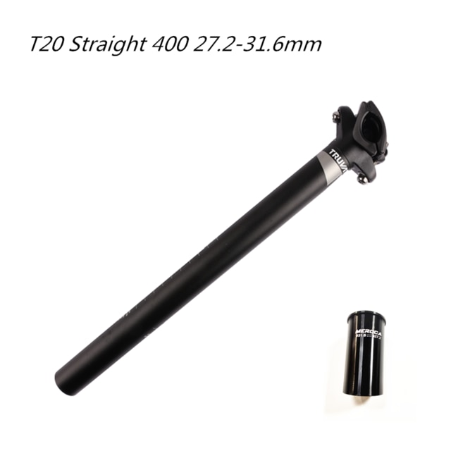 SRAM Truvativ T20 sztyca 350mm/400mm rower ze stopu aluminium Bicyle prosto/Setback siodło sztyca sztyca podsiodłowa: 400 27.2-31.6