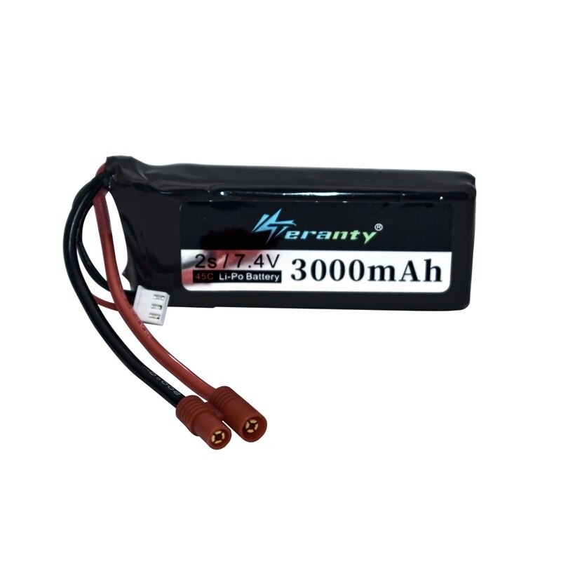 1Pcs Upgrade X8W x8c X8G X8HC X8HW X8HG HQ899 7.4 V 3000mAh Lipo Battery For RC Quadcopter Spare Parts VS 7.4V 2500mah Battery