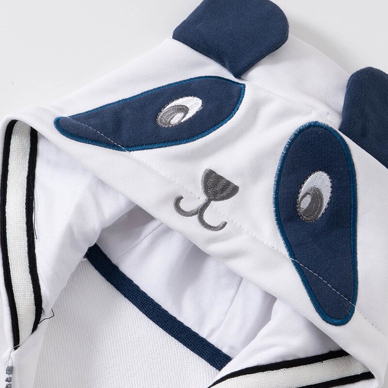 Little Maven Kinderen Jassen Dier Panda Jongens Rits Jas Met Capuchon Kleding Fall Baby Jongens Bovenkleding Kleding