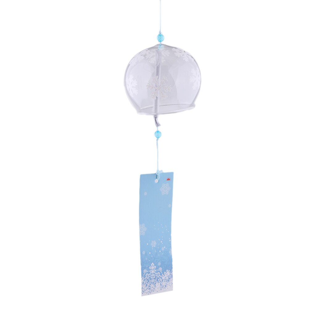 japonaise verre vent cloche Furin vent carillons maison suspendus décor