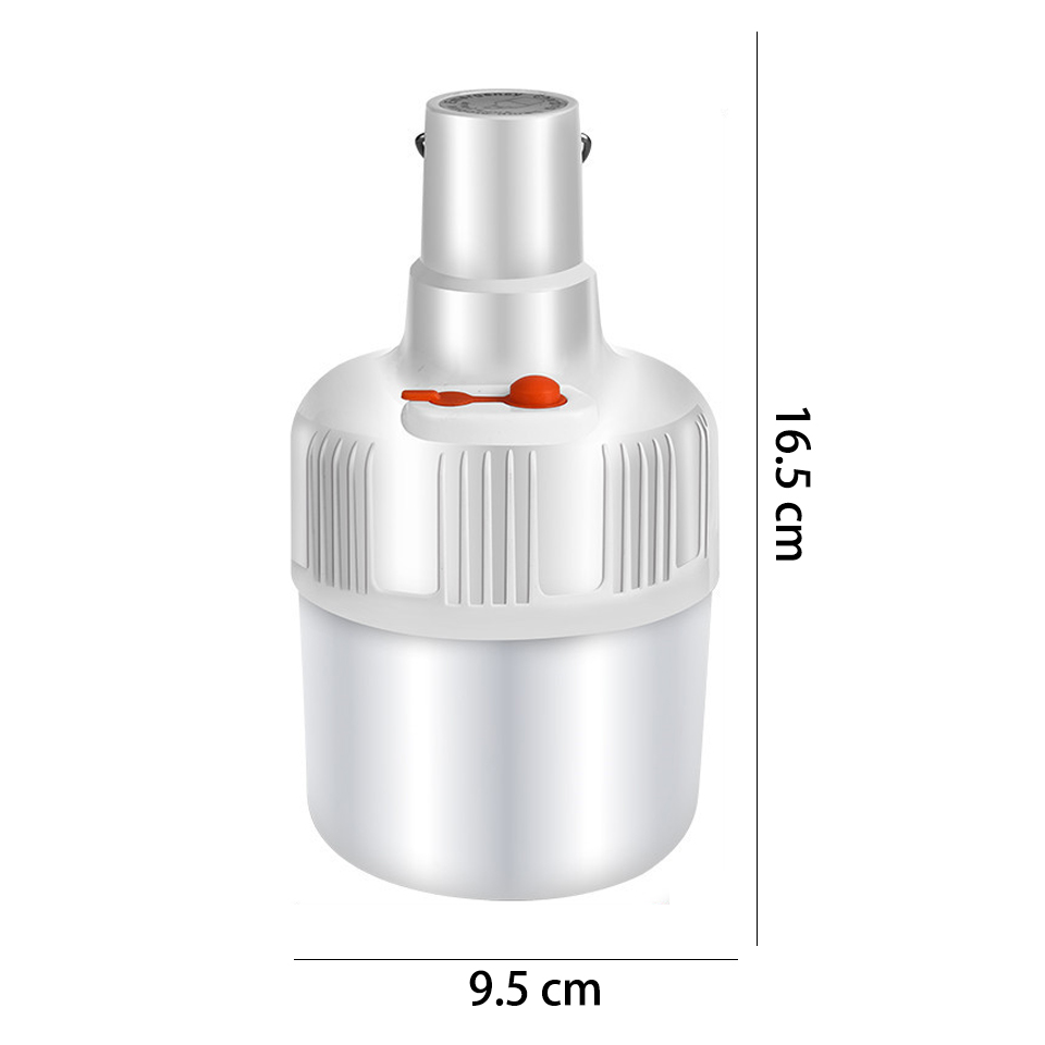 Portable Camping led Light Bulb Rechargeable Emergency Lights LED Battery Tent Solar Outdoor Lantern Lighting for Patio Garden