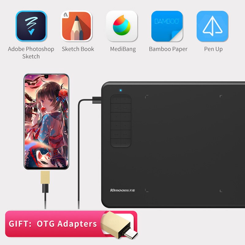 Drawing Digital Graphics Tablet Electronic Notebook Portable Handwriting Pads Writing For Business Office Children&#39;s Game OSU