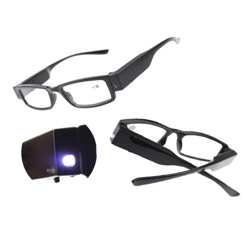 LED loupe lunettes lunettes de lecture éclairage loupe lunettes avec lumière NC99