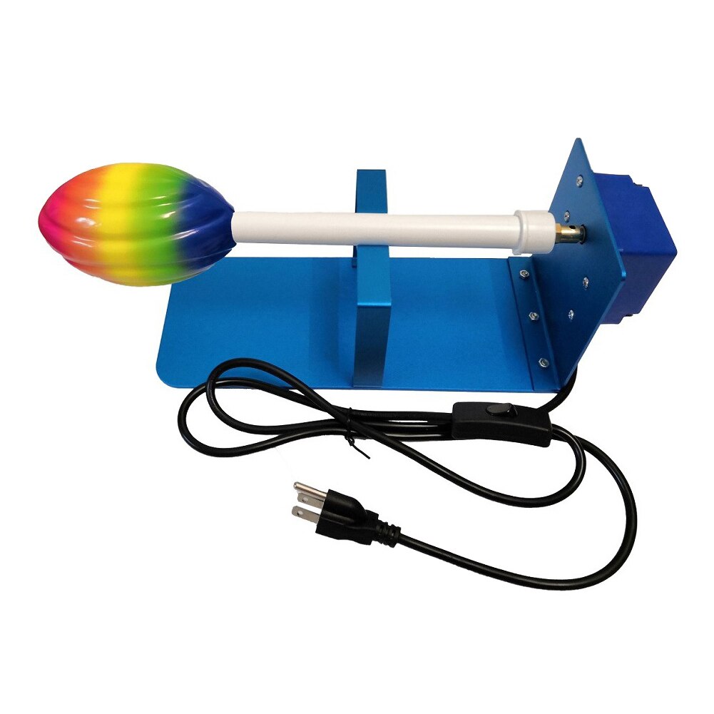 Iron Cup Turner Durable Multi-function Glass Rotator with Switch 4W 100V-127V VJ: B-colored rugby