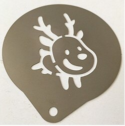 1 Pc Koffie Latte Cappuccino Barista Art Stencils Cake Stofdoek Sjablonen Koffie Gereedschap Accessoires Gusto Nespresso Zavarnik Dolce: C