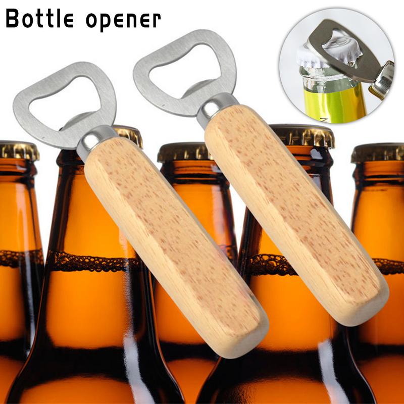 Flesopener, beste peetoom, houten handvat, natuurlijk hout, bier opener, natuur, kroonkurkopener, hout, draagbare flesopener, cadeauopener, gepersonaliseerd voor mannen, verjaardag, Kerstmis