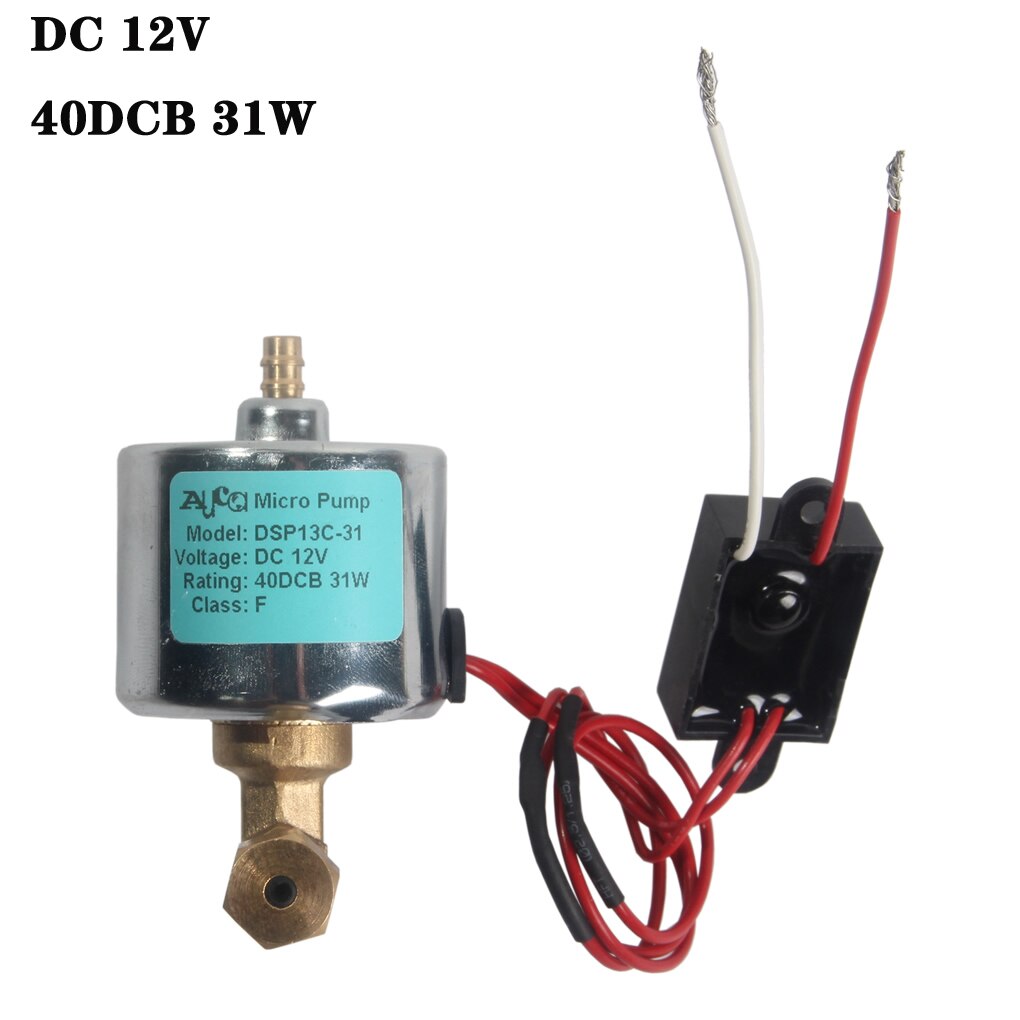 12V 31W 40DCB Electric Micro Power Oil Pump For 1200W 1500W Spryer Atomizer Fogger Smoke Fog Machine Steamer Water Pumps Parts